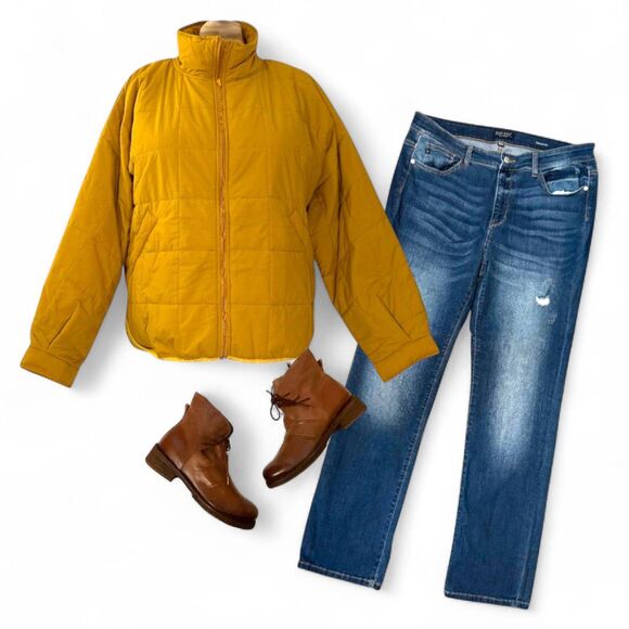 HEYSON Take The Long Way Women's Puffy Jacket, NWT 3XL - Picture 7 of 8